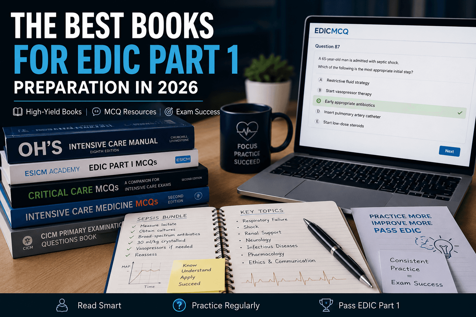 The Best Books for EDIC Part 1 Preparation in 2026